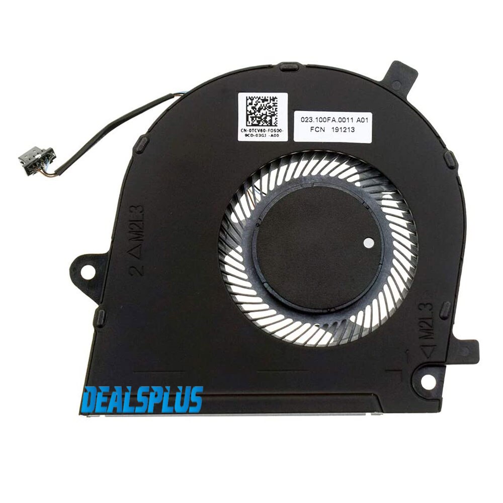 1PCS CPU Cooler Cooling Fan For Dell VOSTRO 5391 5390 7391 DFS5K12214161J FLFR 0TCV60 TCV60 023.100FA.001