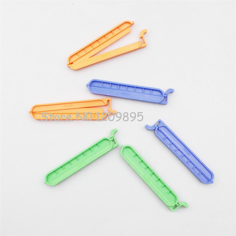 10 stks/pak 40mm 60mm 80mm 100mm PLASTIC Dialysezak Klem Afdichting Clip