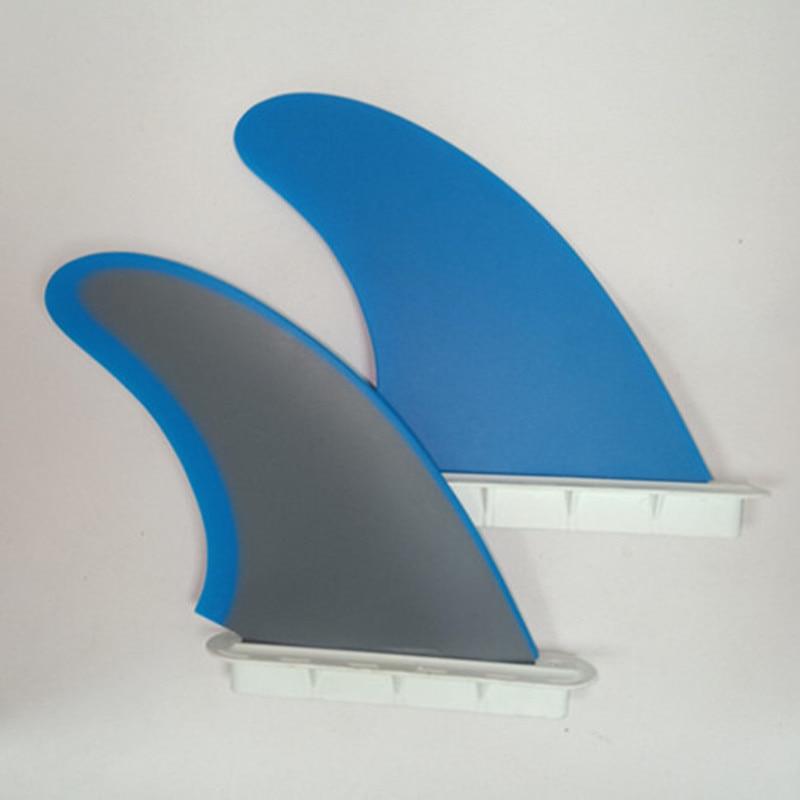 Srfda , aletas de fibra de vidrio GFK 2 unids/set XXL, aletas de surf de tamaño doble para caja futura, aleta de surf