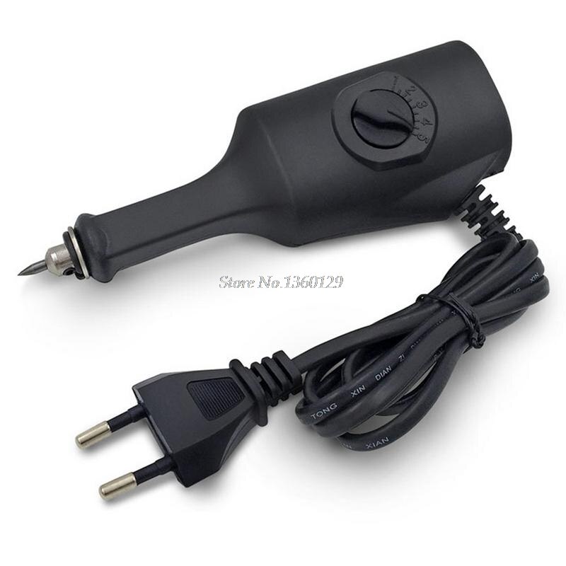 220V Electric Engraving Carving Pen Plotter Machine for Chiseling Tips on Metal Wooden Glass Plastic Ceramics Stone Surface EU: Default Title