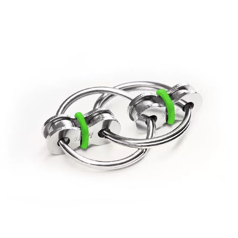 Decompressie Keten Vent Speelgoed Anti Stress Volwassen Fidget Speelgoed Fiets Sleutelhanger Stress Voor Volwassen Kinderen