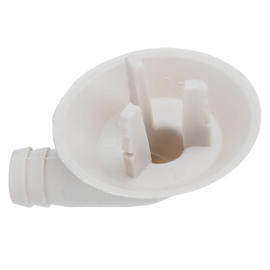 Buse De Vidange Climatisation Coude - Connecteur Tuyau Drainant Externe Blanc