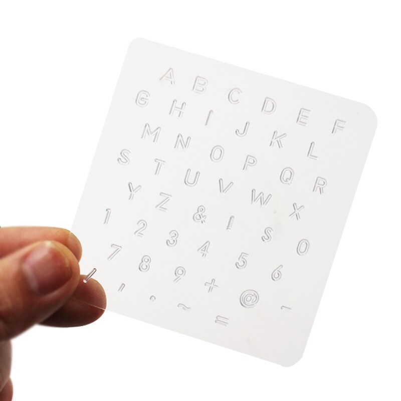 DIY skórzany znaczek litera alfabetu numer stempel zestaw plastikowe narzędzie skórzane pieczęć woskowa skóra zrobienie pieczęć narzędzie