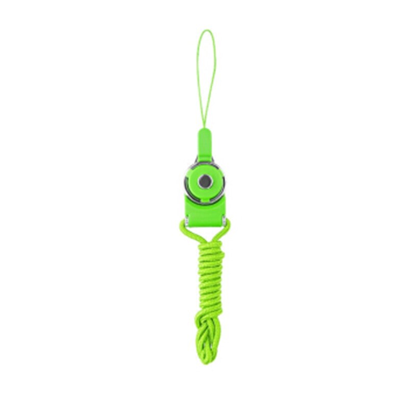 LLavero de cuello para llaves, llavero con correa para el cuello, correa para el cuello, correa para el cuello para teléfono móvil, correa para el cuello, collar para llaves, tarjeta de identificación: Green