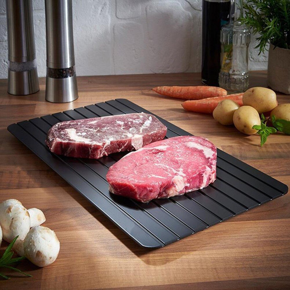 Lade 35.5*20.5Cm Ontdooien Board Quick Ontdooien Lade Keuken Gadgets Vlees Ontdooien Lade Thuis Keuken Tool Voedsel Lade