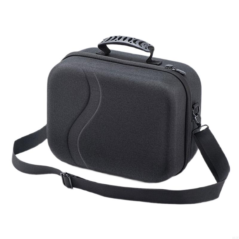 462E Travel Case for Quest3 Headsets Controllers Hard Carrying Case Shoulder Bag Protective Storage Box: black