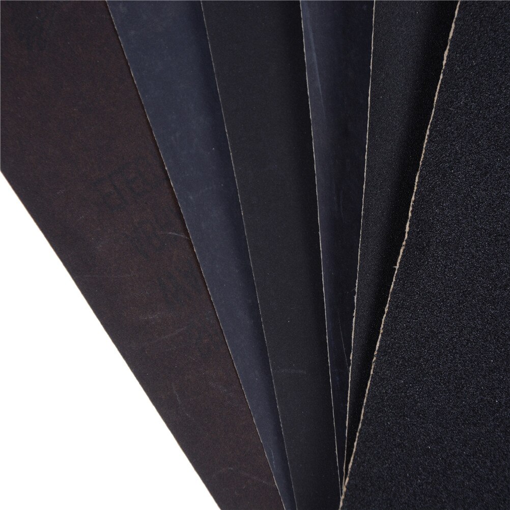 Ett  or 5 stk sandpapirsett 180#-2000#  sandpapir vann / tørt slipende sandpapir 230 * 280mm