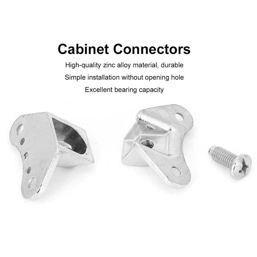 10Pcs Zinc Alloy Connector Combination Connection Cabinet Connectors Furniture