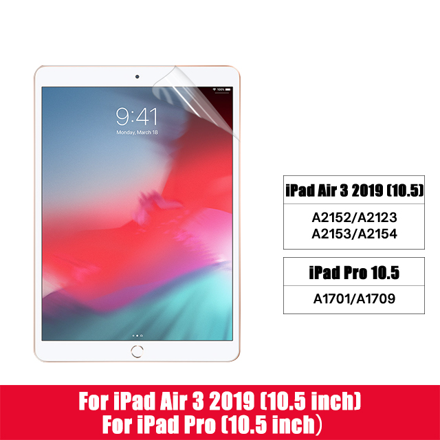 Protecteur d'écran, Film mat comme un papier pour Apple iPad 9.7 Air 2 3 4 10.5 10.9 Pro 11 10.2 7e génération: For Air3 Pro 10.5