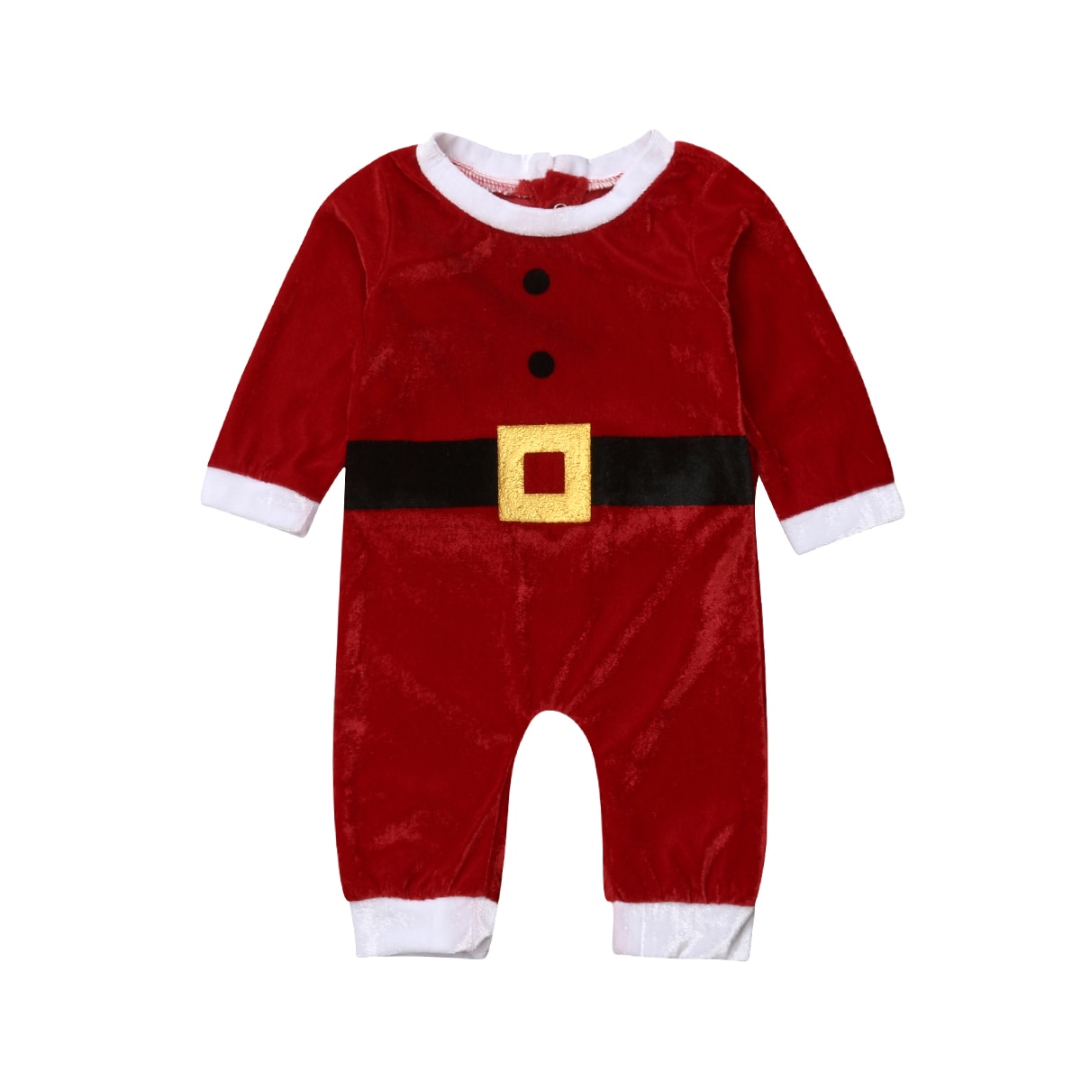 Tegneserie santa claus kostumer til nyfødte baby drenge piger jul spædbarn baby drenge romper jumpsuit legedragt xmas festtøj
