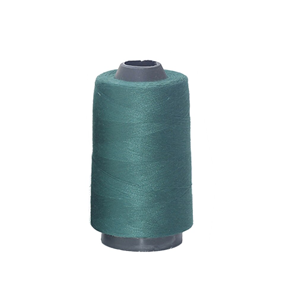 Holdbar sytråd 3000m yards krydssting strikning symaskine industriel tråd hjem multifunktionel polyester tråd  #3: Mørkegrøn