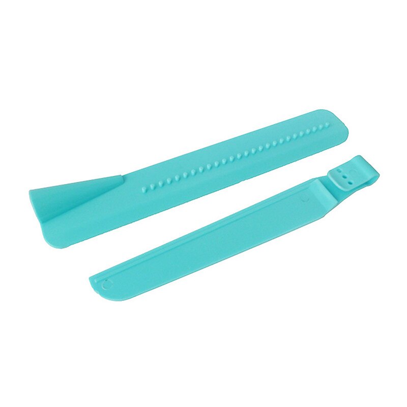 Espátulas ajustables para decoración de pasteles, utensilios de cocina para hornear, espátulas más suaves: Blue