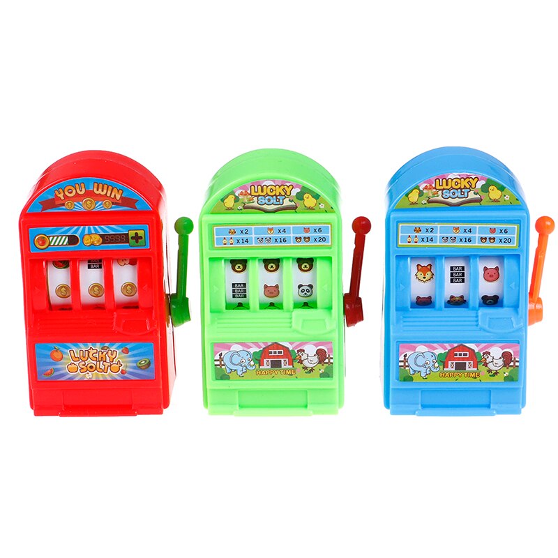 Willekeurige Levering Kinderspeelgoed Kinderen Exotische Mini Loterij Machine Gaming Machine Speelgoed