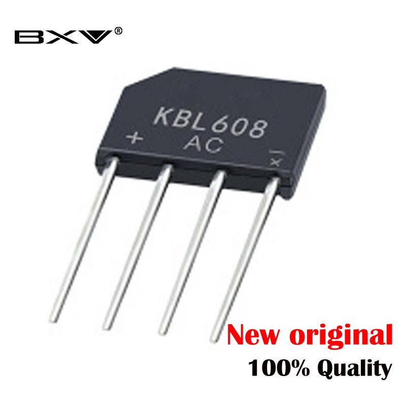 5Stck 2A 3A 4A 6A 8A 10A 15A 600V 800V 1000V Diode Brücke Gleichrichter KBP206 210 310 KBL406 410 608 610 KBU810 1010 1510 neue