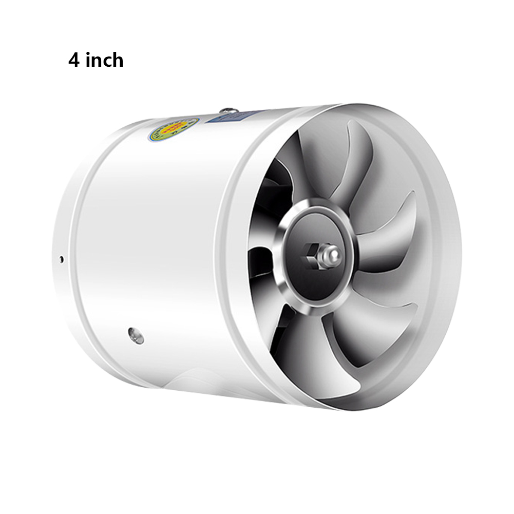 4/6/7 Zoll 220V Abluft ventilator Home Rohr Kanal ventilator Bad Rohr Belüftung Abluft ventilator Küche Toilette Wandluft ventilator: Licht Grün