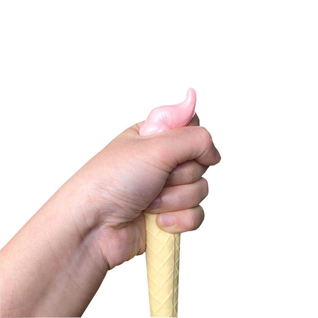 squishy toy Kawaii Ice Cream Pen Cap Sticky squeak antistress Slow Rising Pencil Holder Soft Toy stress reliever toys