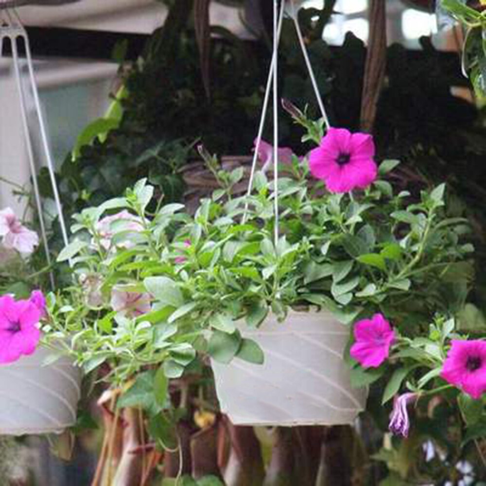Basket Hanging Planter Garden Flower Plant Pots for Indoor Outdoor Plants, Succulent Hanging Planter Baskets with Hook