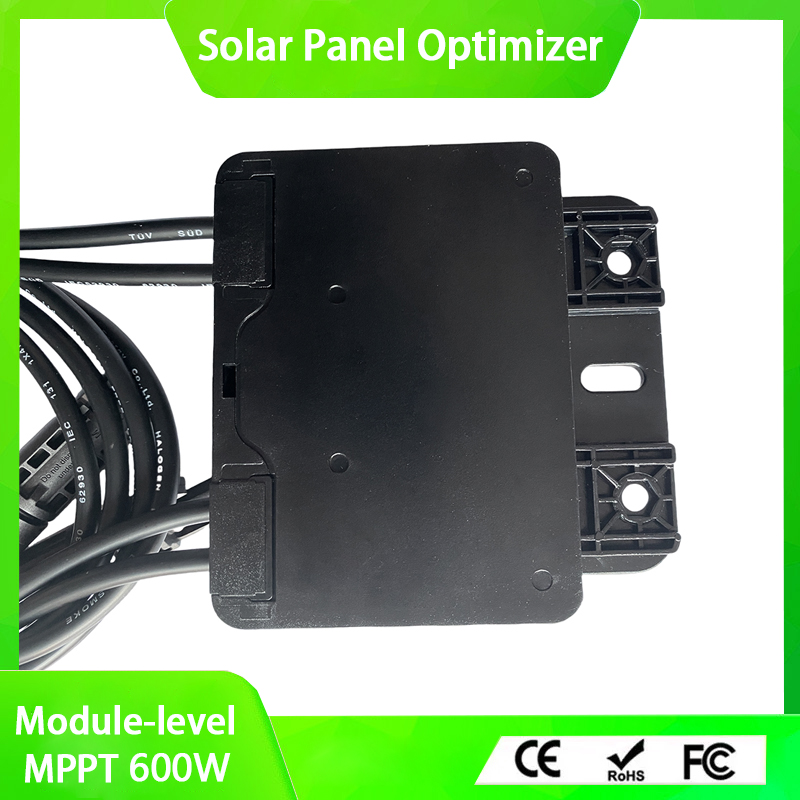 Integrated PV Power Optimizer 600W 70V Input IP68 Real-time Solar Panel Monitoring Voltage-Limiting Anti-Hotspot
