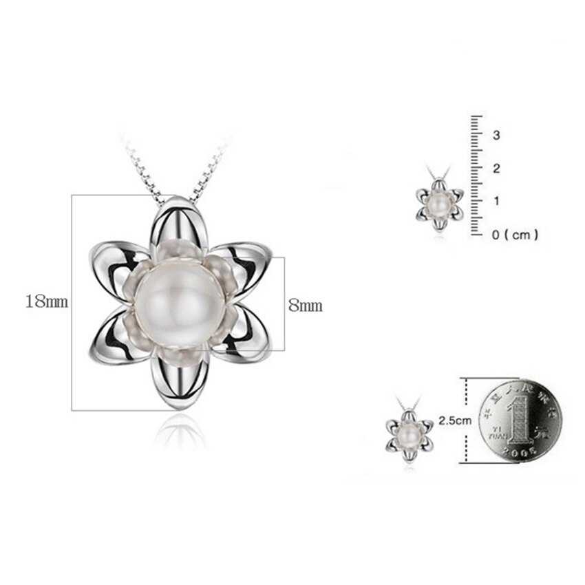 Nehzy 925 Sterling Zilveren Vrouw Sieraden Ketting Hanger Hanger Bloemen Zonnebloem Zoete Prinses Mooie 8Mm