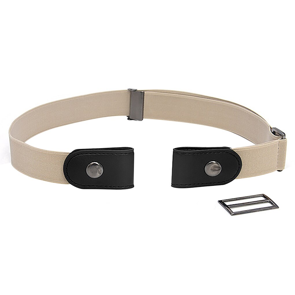Buckle-Free Belt For Jean Pants,Dresses,No Buckle Stretch Elastic Waist Belt For Women/Men,No Bulge,No Hassle Waist Belt: 04