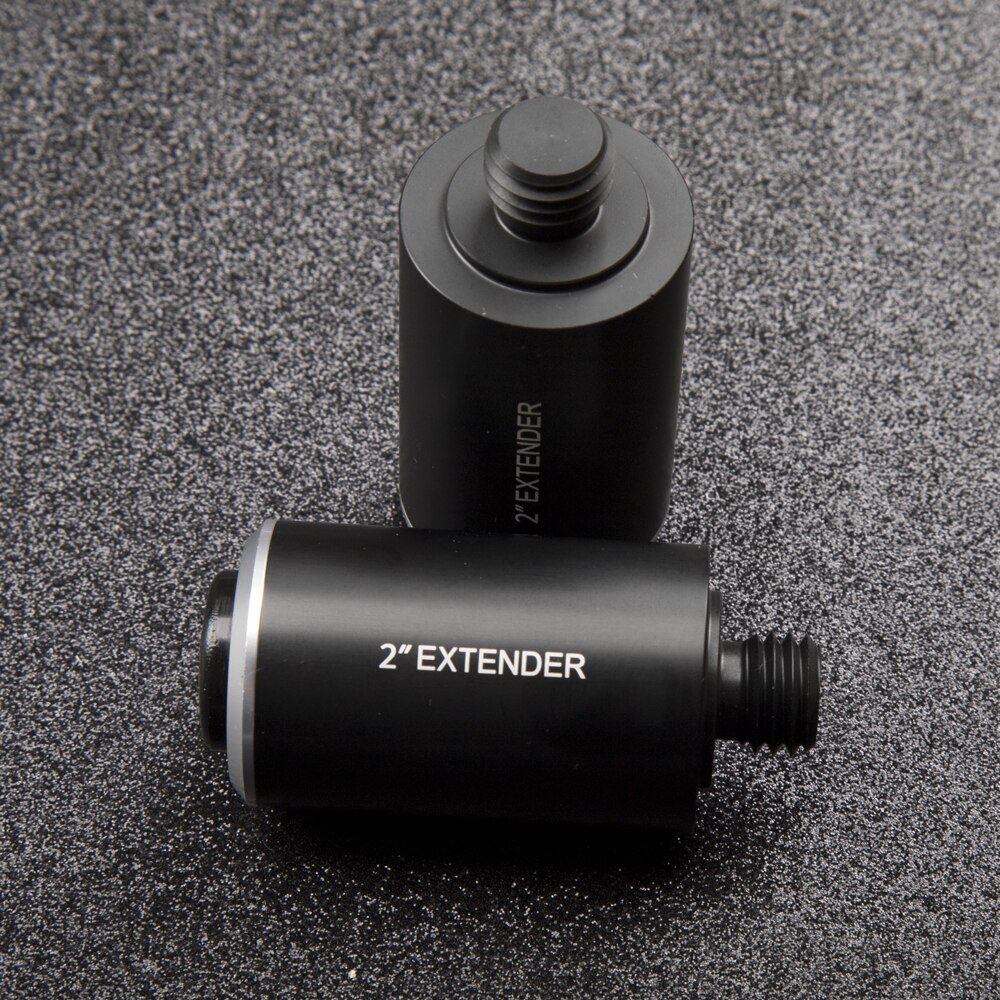 Billiard Extension 1.2oz 2 Inches Pool Cue Extension Billiard Stick Extended Black 8 Nine Ball Ultralight for Mezz