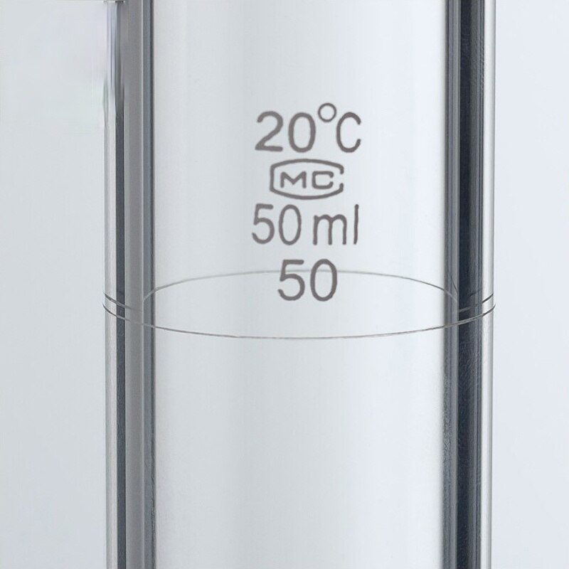 Glass pressure tube Thick-walled pressure bottle Hydrolysis tube Screw Nessler colorimetric tube PTFE stopper reaction test tube