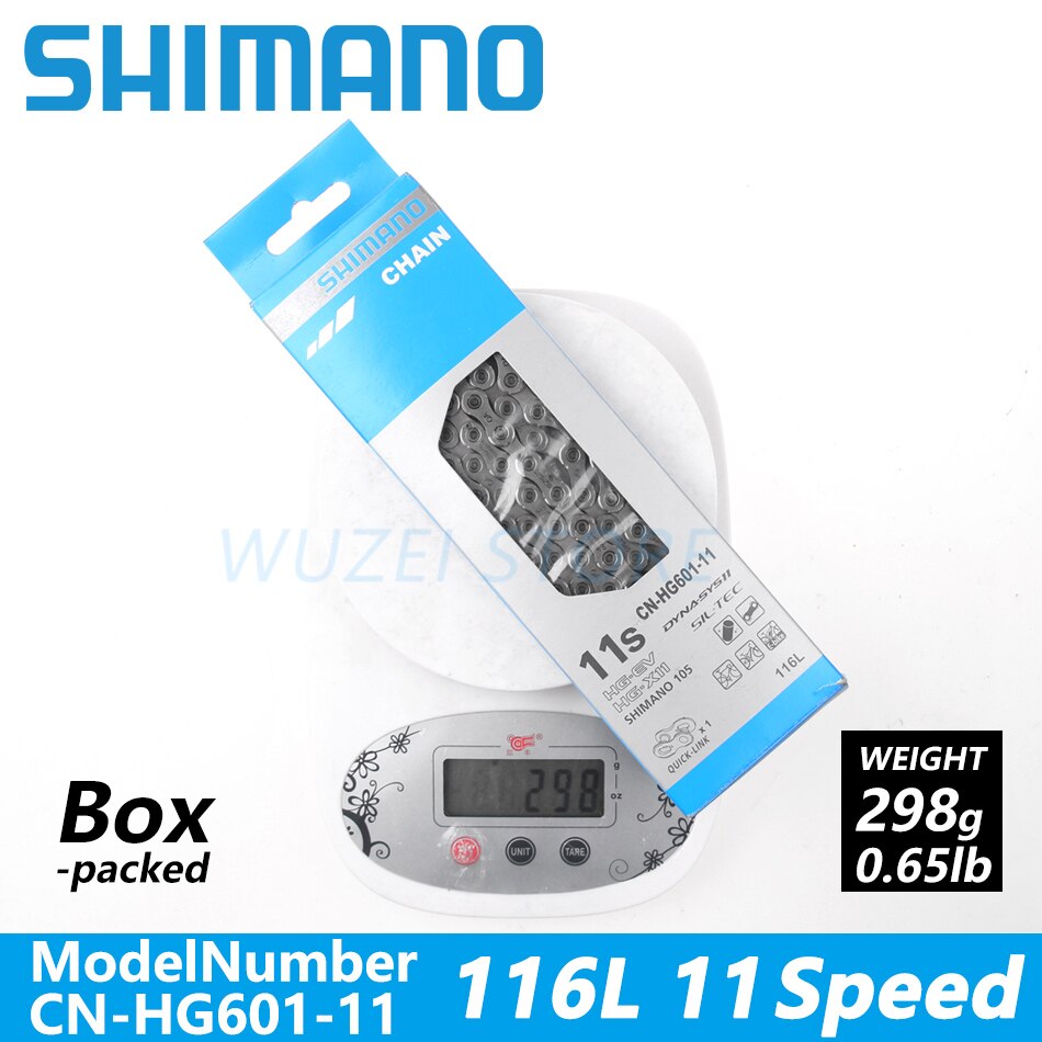 SHIMANO-cadenas de 8/9/10/11/12 velocidades, HG40, HG50, HG53, HG93, HG54, HG95, 4601, HG601, HG701, HG901, 112/116/118 eslabones: 11S HG601 116L Boxed