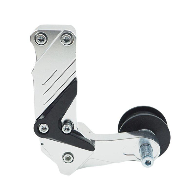 Roller Richter Kettingspanner Motorfiets Roller Automatische Richter Keten Anti-Slip Spanner: Zilver