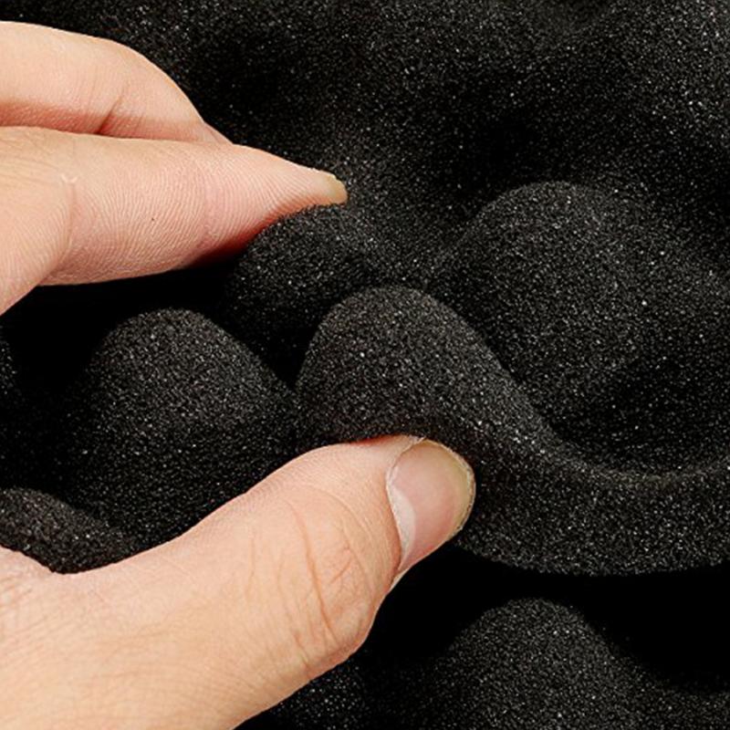6pcs 30X30X4CM Soundproofing Acoustic Foam Tiles Noise Sound-Absorbing KTV Studio Room Absorption Tiles foam
