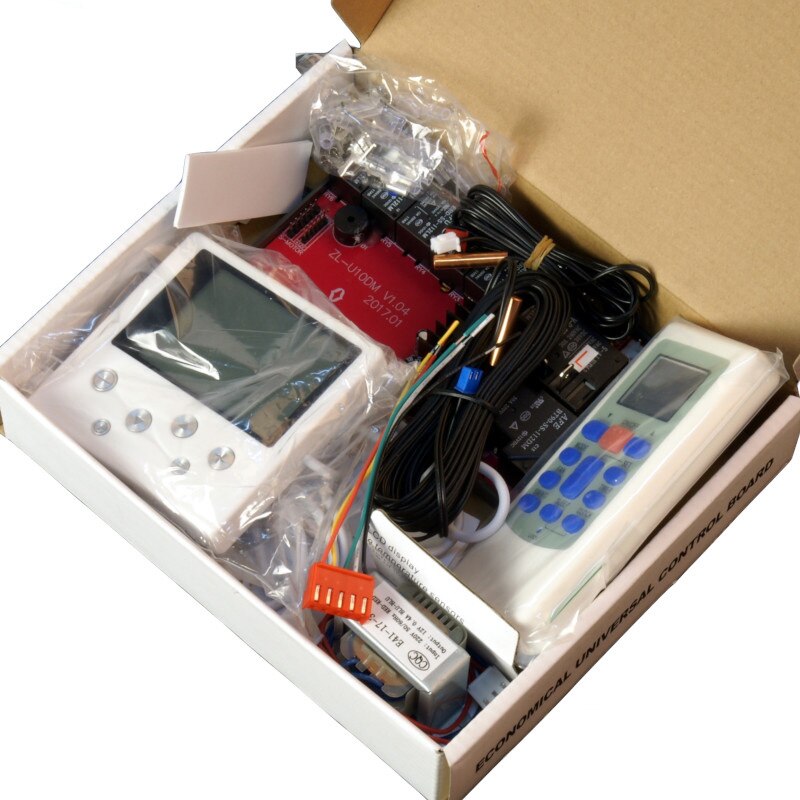 LILYTECH, A/C Control System, Cabinet AC Control PCB,Universal A C Controller,LCD Display,ZL-U10D Controller