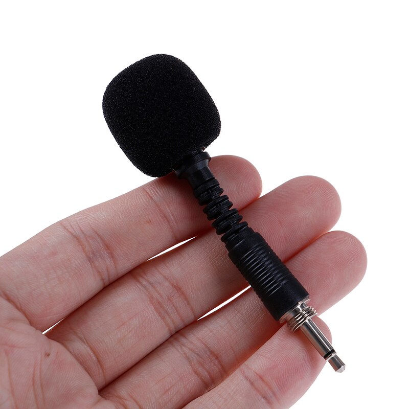 1 PC 10cm Mobile phone Mini 3.5mm Interface Flexible Microphone Stereo For iPhone Android