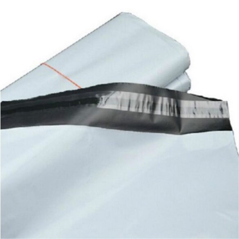 20pcs Economic Self-adhesive Post Mailing Envelope Pouches White Plastic Express Bags 17*26+4cm