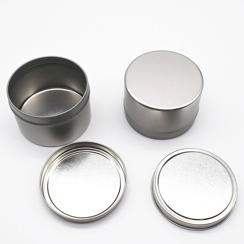 Candle Can DIY Handcraft Candle Jar Refill Metal Container Candle Making Tool Round Wax Melts Scented Candle Container