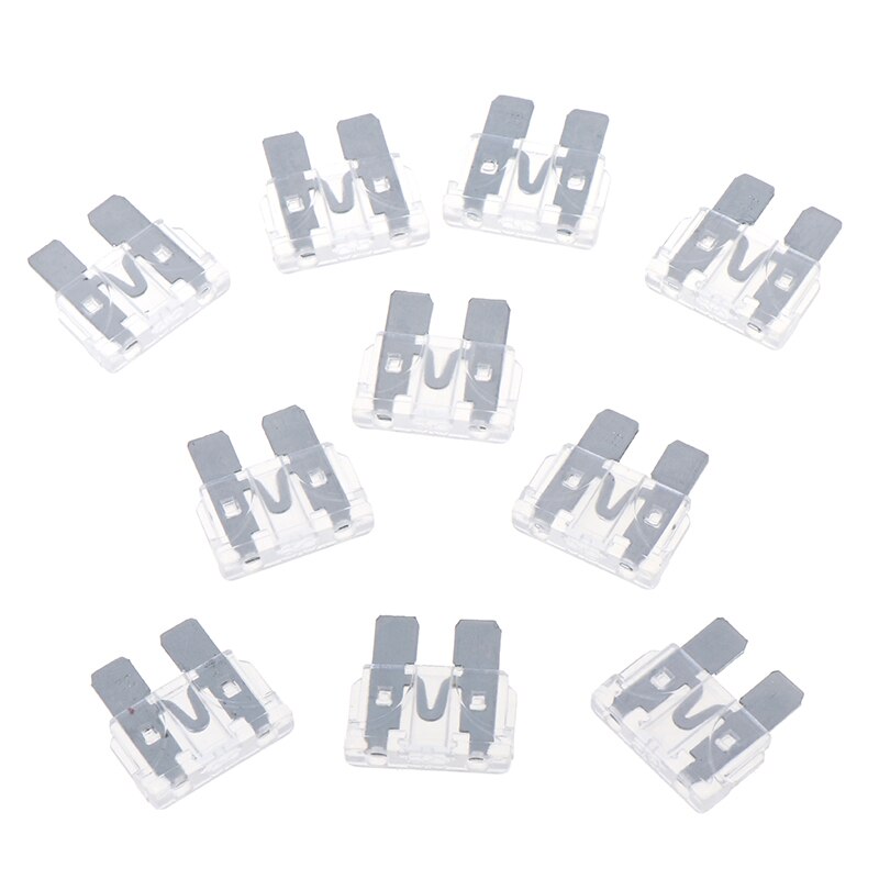 10 Pcs/set Mini Micro Standard Auto Car Fuses 50A