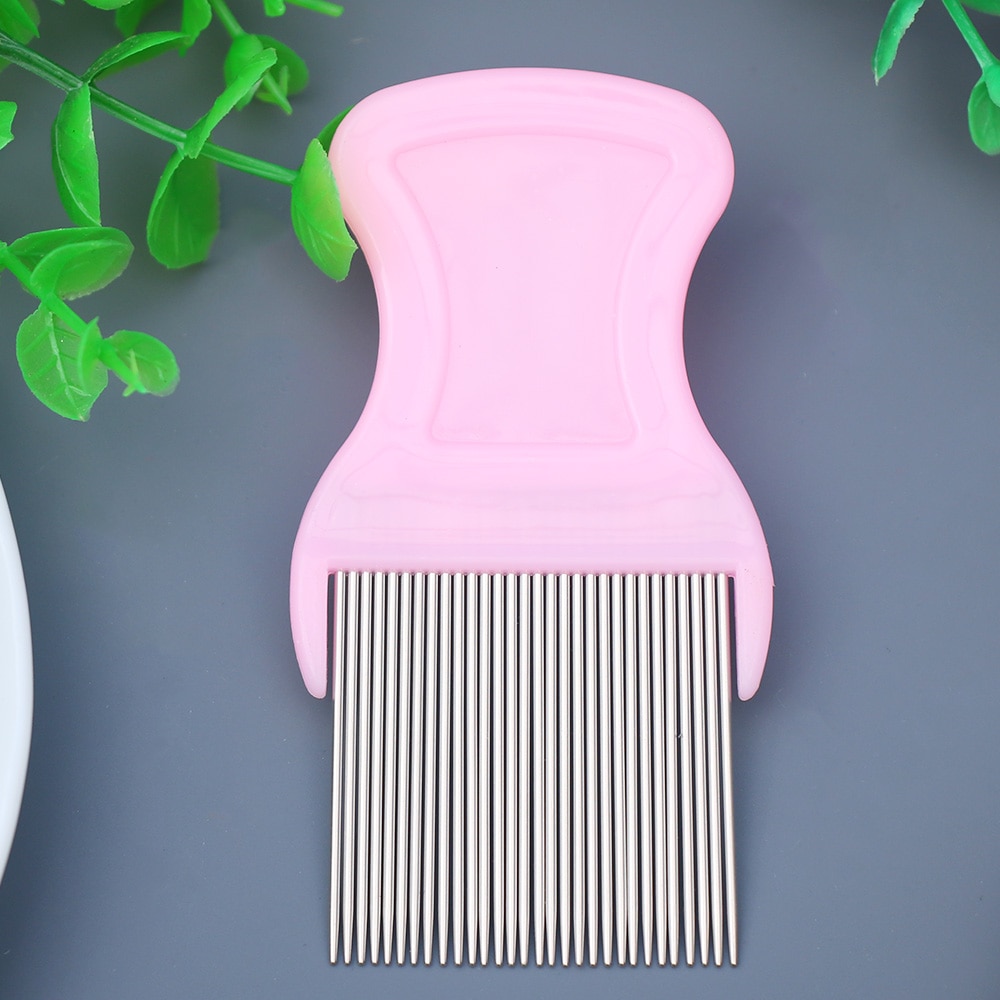 Hair Lice Comb Brushes Terminator Fine Egg Dust Nit Free Removal Stainless Steel