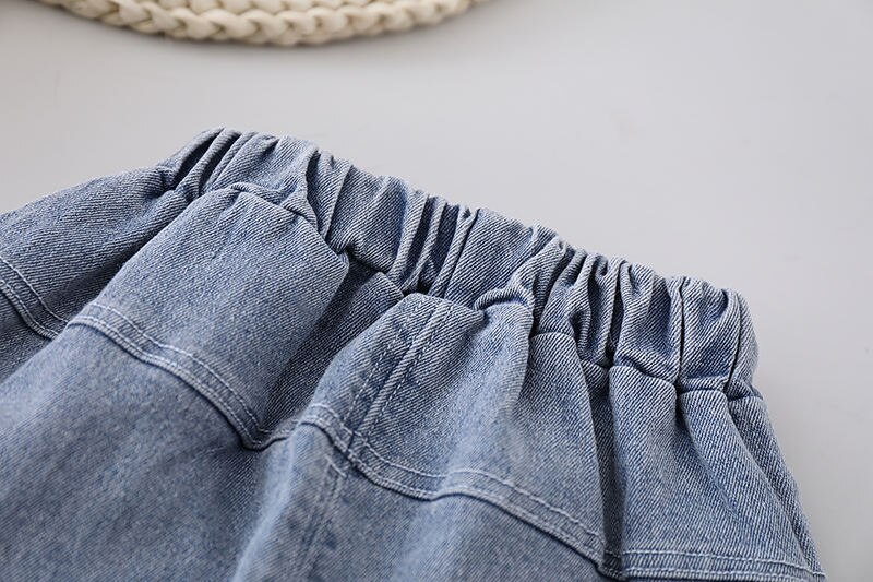 Pantalones vaqueros con agujeros para bebés y niños, ropa para niños, pantalones vaqueros para niños y niñas, primavera y otoño,