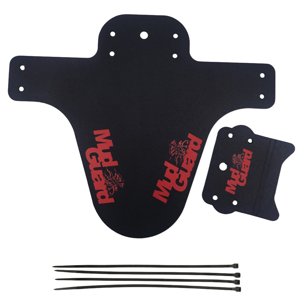 Bike Tool Bicycle Accessories Mtb Mudguard Bike Front Back Mud Guard Marsh Fender Slim Fork Simple Fender Bike Accessories #BL2: RD