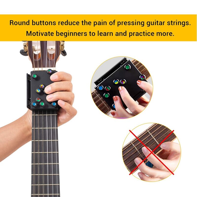 Guitar Chords Aid Learning System Guitar Beginner Chord Guitar Learning Tools Guitar Buddy for Guitar Beginners