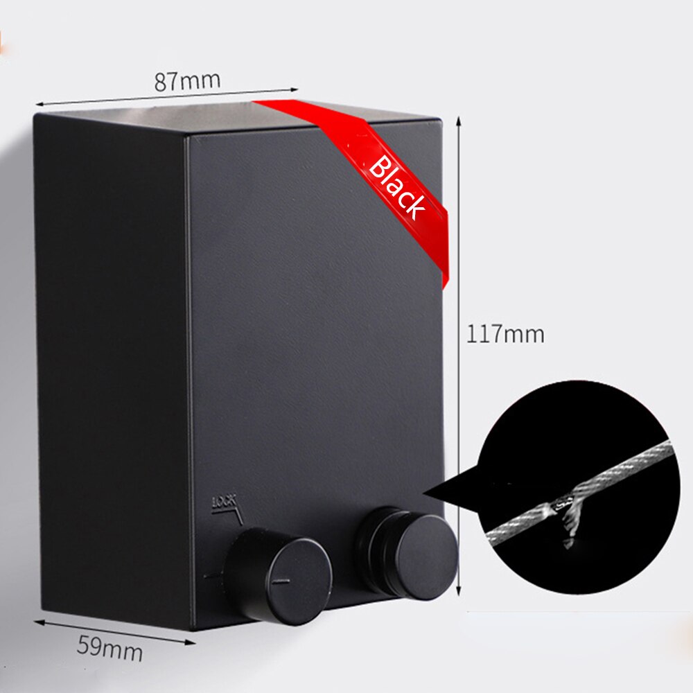 ADOREHOUSE-tendedero retráctil para colgar en la pared, colgador de ropa para interior, suministros de almacenamiento de ropa para el hogar: Black