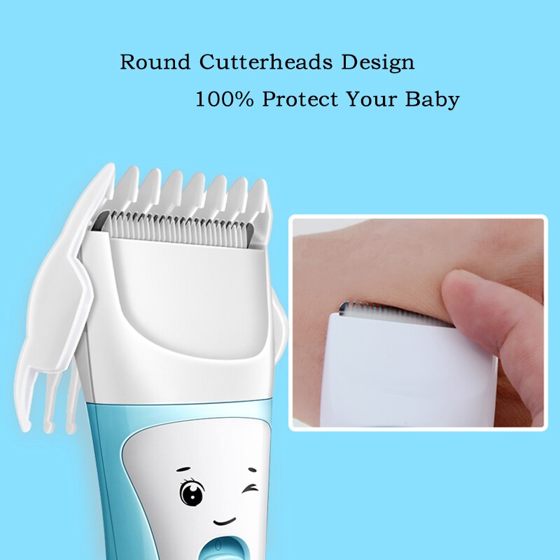 Hair Clipper Powerful Children Shaver Hair Trimmer Waterproof Multifunction Baby Hair Clippers YD-0700