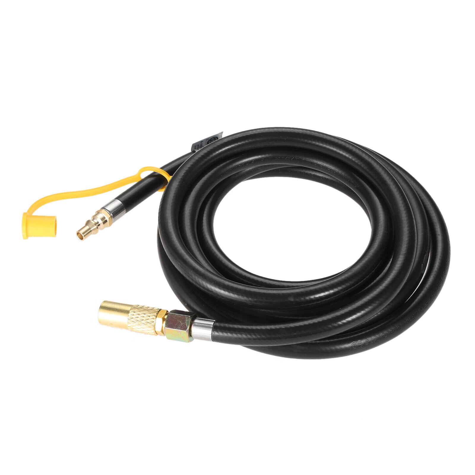 12FT Low Pressure 1/4" Quick Connect Disconnect Plug RV Trailer Propane Extension Hose