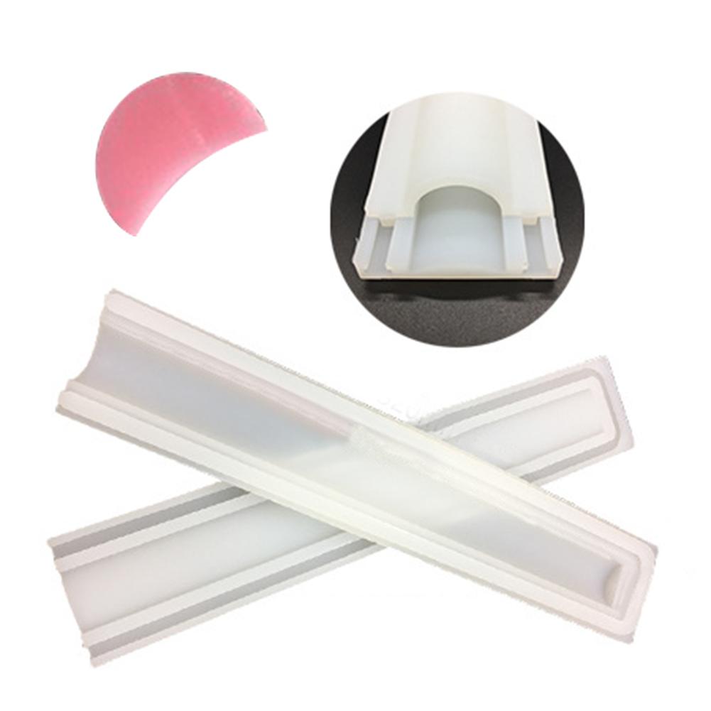 1KG 1000ml Rounded Hand Soap Tube Model Silicone Mold Long-Cylinder Cold Process Soap Dye: 5
