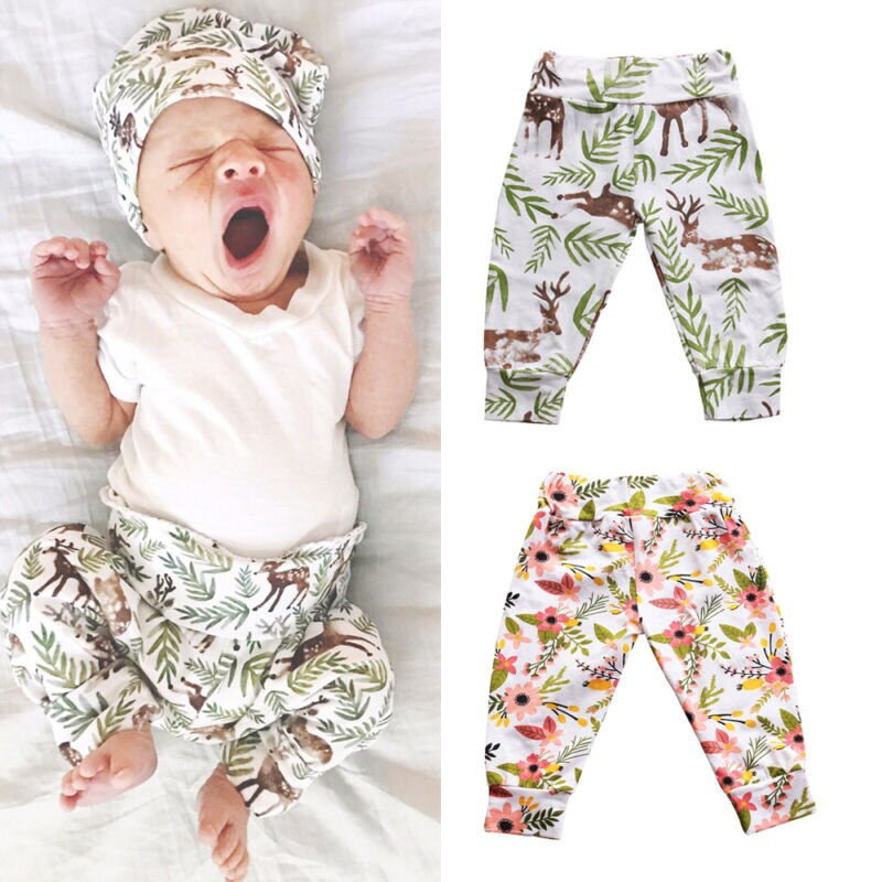 Goocheer – vêtements chauds en coton pour bébés garçons et filles, pantalon sarouel, Leggings