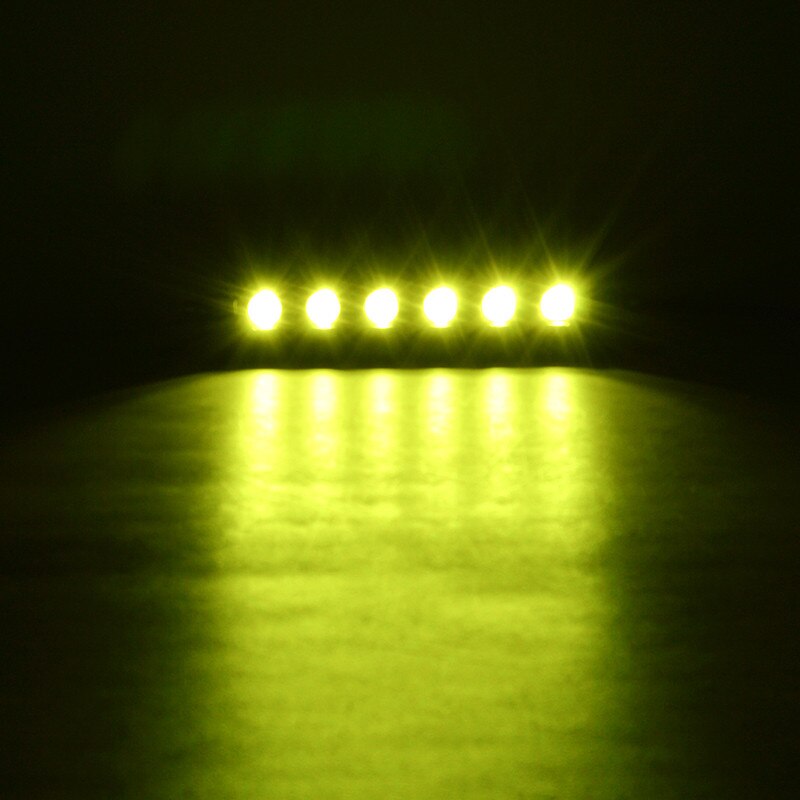 Yellow 4inch Slim LED Bar Offroad Single Row Mini Driving Light Bar For 4x4 Niva Lada Auto 4WD Extra Fog Lamp 12V 24V Spotlights