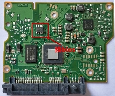 Kretskort 100717520 för seagate 3.5 sata  st1000 dm 003 st2000 dm 001 st3000 dm 001 100717520 varv b