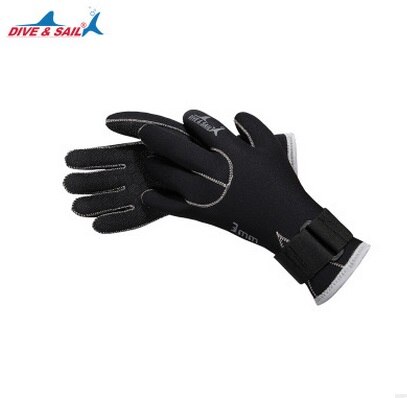 Guantes de neopreno de 3MM para buceo, equipo de esnórquel, antiarañazos, mantiene el calor, Material de traje de buceo, pesca submarina, para invierno