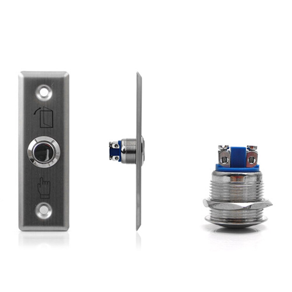 Stainless Steel No Touch Wall Exit Switch Touchless Door Release Exit button Contactless Infrared 12V Access control Push Switch