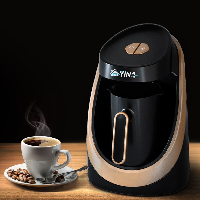 Upgraded Style Turkish Plastic Coffee Pot Overflow Prevention Turkish Electric Coffee Machine Overflow portable espresso