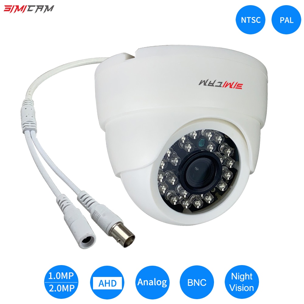 Hd 720P/1080P Mini Ahd Analoge Bewakingscamera Nachtzicht Dvr Bnc Voor Outdoor Indoor Home Office factorcctv Surveillance Camera