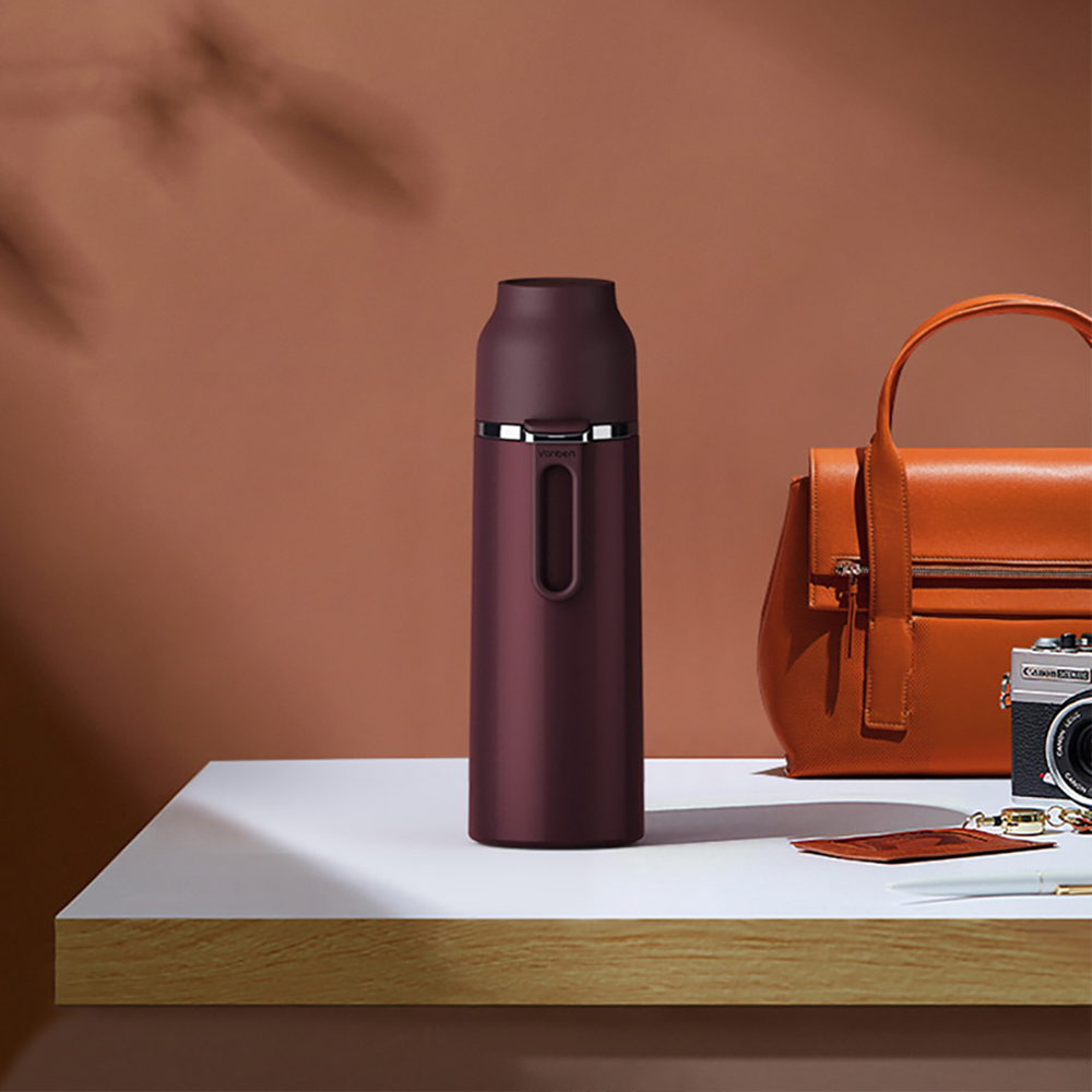 350 Ml Roestvrijstalen Mok Handig Met Touw Mok Business Office Beker Kan Worden Aangepast Reizen Belettering Mok